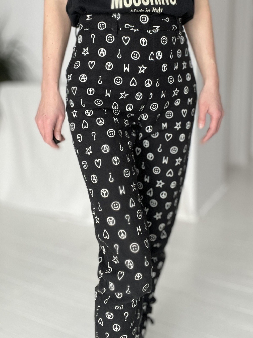 Vintage 1990 Moschino Pants Size 24 - Picture 2 of 16